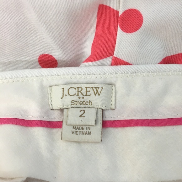J. Crew City Fit Chino Shorts Tribal Print Size 2 - Picture 6 of 6